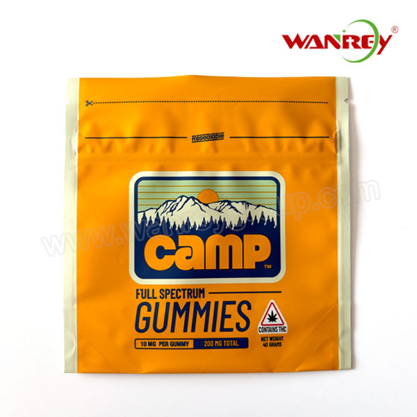 Cannabis Mylar Bag CR Zipper Hybrid